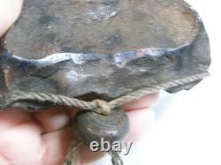 Ancien Bouddha Sculpture Statue Religieuse Platre Religious Buddha