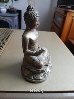 Ancien Bouddha assis Bronze
