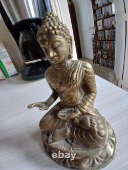 Ancien Bouddha assis Bronze