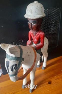 Ancien Colon baule Baoule Art Tribal Afrique Côte d'Ivoire Statue bois sculpture