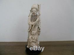 Ancien Netsuke Okimono Chine Japon statue sculpture