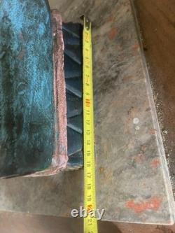 Ancien Sculpture Statue Bois Chinoise Thaïlandaise Couché Repos Bouddha