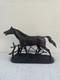 Ancien Bronze Animalier Le Cheval &agrave; La Barri&egrave;re Sign&eacute; Pierre Jules M&ecirc;ne 1846