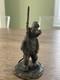 Ancien Bronze Animalier Ours Militaire Fin Xix Si&egrave;cle Dlg Fratin