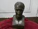 Ancien Buste En Bronze, Napoléon 1er, D'aprés Chaudet, H 23cm, P 4kg, Patine Sombre