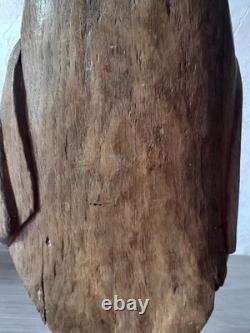 Ancien éveque en bois époque 18/19é de style gothique -renaissance apotre