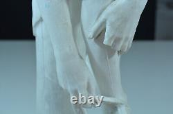 Ancien statue sculpture antique portrait HERMES Nu sandale Cincinnatus 19eme