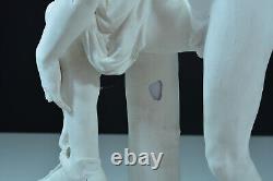 Ancien statue sculpture antique portrait HERMES Nu sandale Cincinnatus 19eme