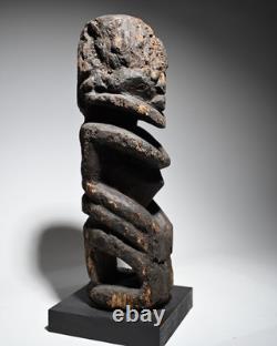 Ancien statuette du DOGON art tribal africain Afrique figure sculpture Mali