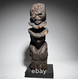 Ancien statuette du DOGON art tribal africain Afrique figure sculpture Mali