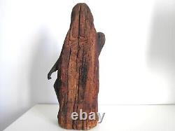 Ancienne Piéta. Haute époque, bois sculpté, art populaire, collections