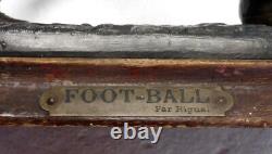 Ancienne STATUE FOOTBALL footballeur régule XIXème siècle FOOT-BALL par RIGUAL