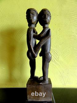 Ancienne Sculpture Madagascar Malgache Premier parti du XXème