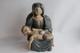 Ancienne Sculpture Bois Polychrome Pieta Vierge De Piété (70713)