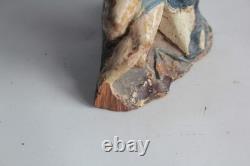 Ancienne Sculpture bois polychrome Pieta Vierge de Piété (72880)