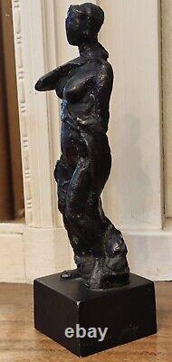 Ancienne Statue Bronze femme nue/art contemporain/sculpture Paul guiramand