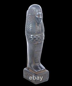 Ancienne Statue De Serviteur De Tombeau Ushabti De Style Ancien Égyptien