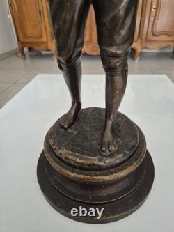 Ancienne Statue En Bronze