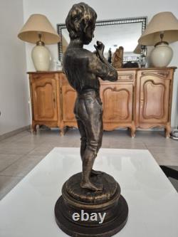 Ancienne Statue En Bronze