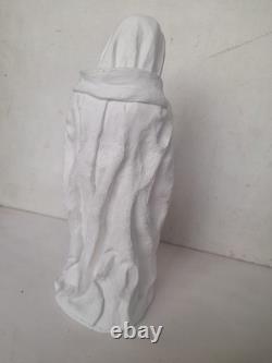 Ancienne Statue Religieuse Sainte Vierge Jésus Christ Sculpture ex voto (1)