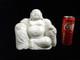 Ancienne Statue Sculpture Bouddha En Marbre Blanc Art Asiatique Chine China