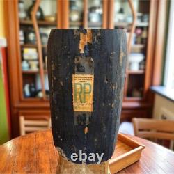 Ancienne Statue religieuse de la Sainte vierge en bois