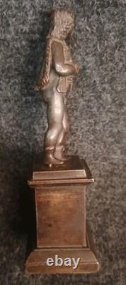 Ancienne Statuette Bronze L'aiglon Fils Napoléon I, Époque XIXe