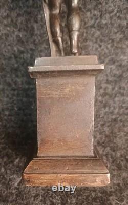 Ancienne Statuette Bronze L'aiglon Fils Napoléon I, Époque XIXe