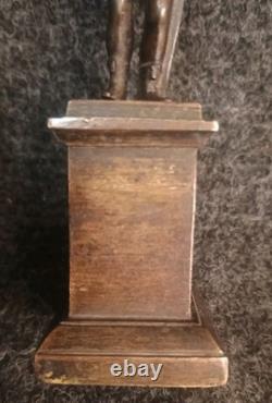 Ancienne Statuette Bronze L'aiglon Fils Napoléon I, Époque XIXe