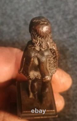 Ancienne Statuette Bronze L'aiglon Fils Napoléon I, Époque XIXe