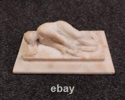 Ancienne Statuette Sainte Cécile D'après Stéfano Maderno Fin XIXe