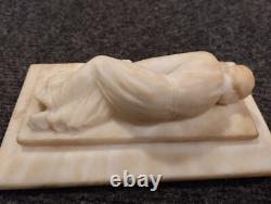 Ancienne Statuette Sainte Cécile D'après Stéfano Maderno Fin XIXe