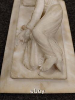 Ancienne Statuette Sainte Cécile D'après Stéfano Maderno Fin XIXe