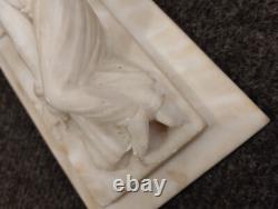 Ancienne Statuette Sainte Cécile D'après Stéfano Maderno Fin XIXe