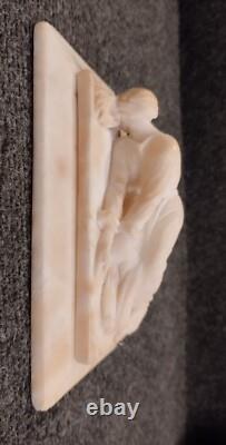 Ancienne Statuette Sainte Cécile D'après Stéfano Maderno Fin XIXe