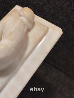 Ancienne Statuette Sainte Cécile D'après Stéfano Maderno Fin XIXe