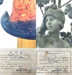 Ancienne lampe statue française en bronze Auguste Moreau (1834-1917) 26 pouces