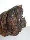 Ancienne Sculpture Bois T&ecirc;te De Cheval