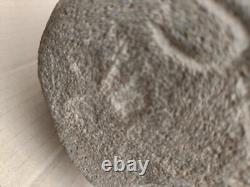 Ancienne sculpture buste vintage africaine Shona en pierre Art africain