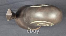 Ancienne sculpture contemporaine en Bronze Le prix VSCD MIME Signée