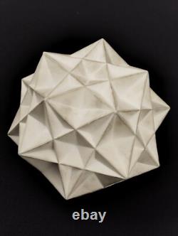 Ancienne sculpture dodecaedre stellation polyedrique DRGM DEPOSE 57824 suisse