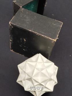 Ancienne sculpture dodecaedre stellation polyedrique DRGM DEPOSE 57824 suisse