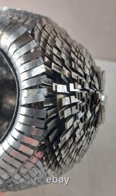 Ancienne sculpture, oiseau en métal, Alexander Blazquez, Mexique