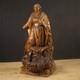 Ancienne Sculpture Religieuse En Bois Sainte Th&eacute;r&egrave;se Extase Statue 18&egrave;me Si&egrave;cle