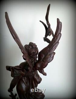 Ancienne statue Hippolyte Moreau début XXème-Victoria-Victoire de Samothrace