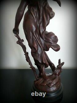 Ancienne statue Hippolyte Moreau début XXème-Victoria-Victoire de Samothrace