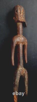Ancienne statue ancêtre africain Mumuye Nigéria tribal Old african sculpture XIX