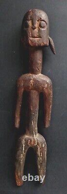 Ancienne statue ancêtre africain Mumuye Nigéria tribal Old african sculpture XIX