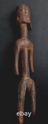 Ancienne statue ancêtre africain Mumuye Nigéria tribal Old african sculpture XIX
