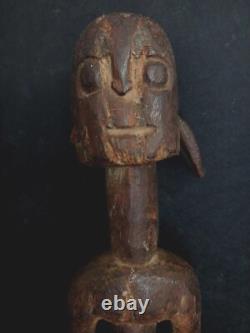 Ancienne statue ancêtre africain Mumuye Nigéria tribal Old african sculpture XIX